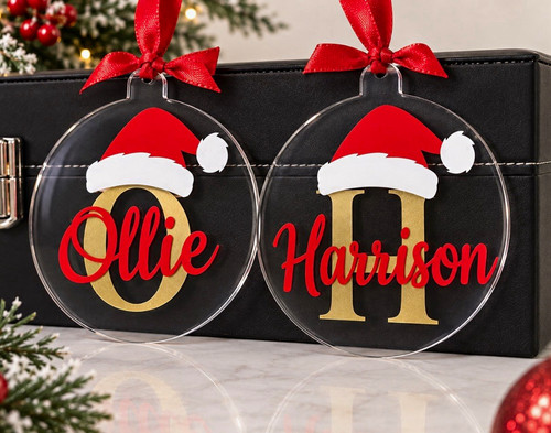 Personalised christmas bauble - christmas,