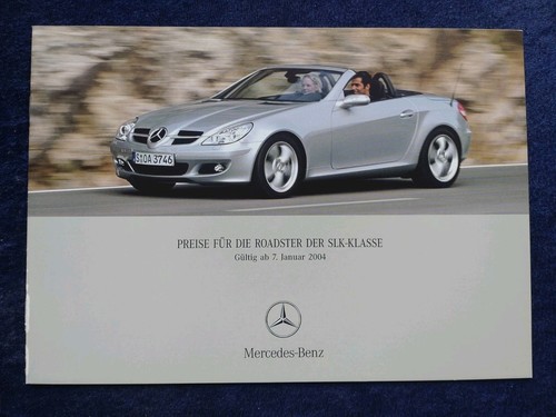 Mercedes slk price list - mercedes,