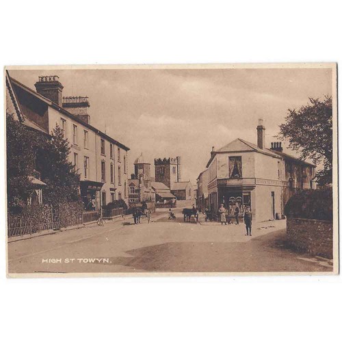 Towyn high street - high,