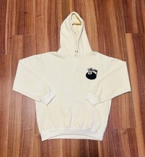 Stussy 8 Ball Hoodie Cream