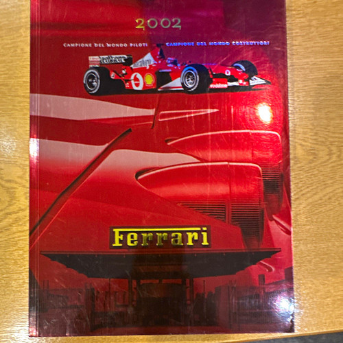 Ferrari official 2002 - official, yearbook