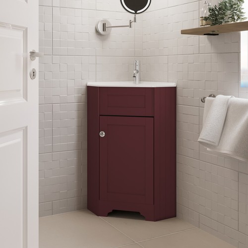 580mm burgundy corner - 580mm,