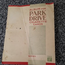 cigarette cards Gallaher Garden Flowers 1938 Park Drive album