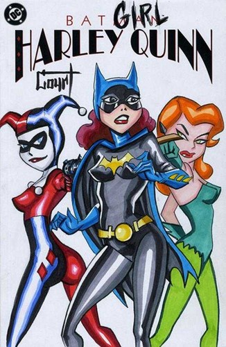 Batman harley quinn - batman,