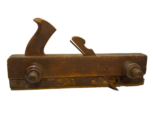 Antique plough plow plane wood - plough,