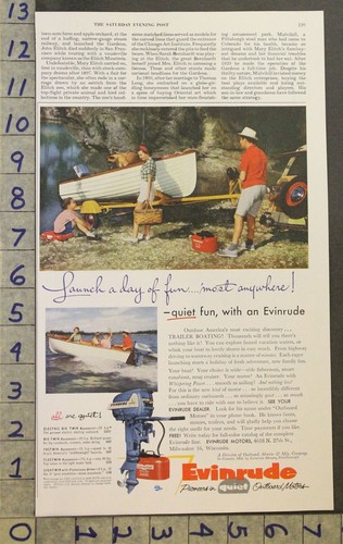 1955 boat evinrude outboard - 1955,