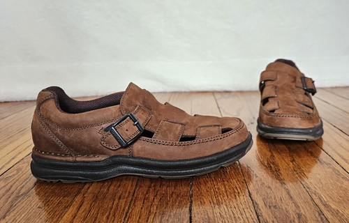 Rockport woven brown - rockport, leather