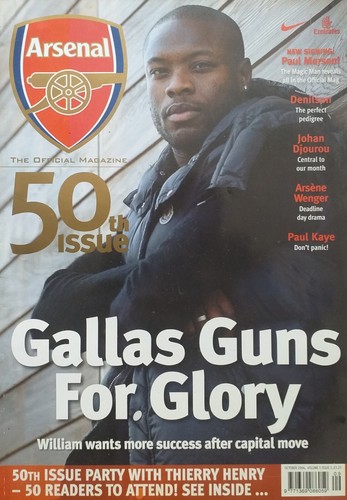 Arsenal official magazine - arsenal,