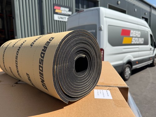 7mm sound deadening foam roll - 7mm,
