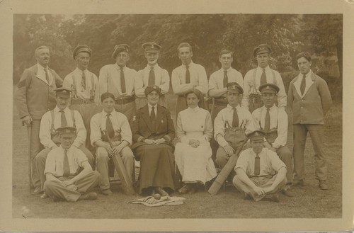 Military cricket team ww1 - team,
