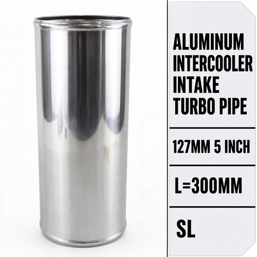 Aluminum intercooler intake - aluminum,