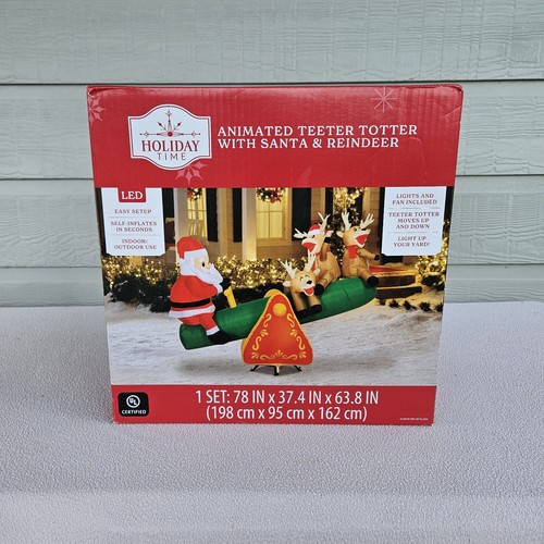 Holiday time animated teeter - time,