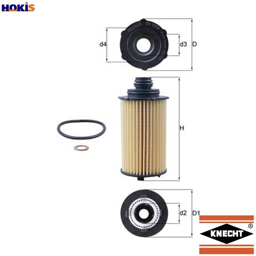 Oil filter 1310d for - ox,