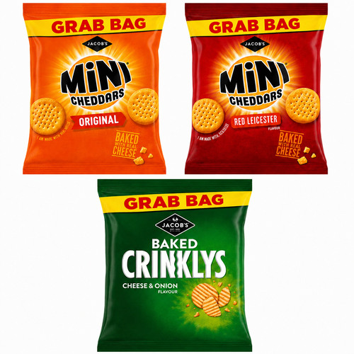 Mini cheddars mixed - mini, box