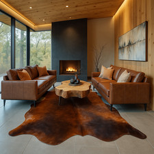 Genuine Cowhide Rug Large Cow