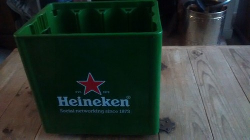 Heineken lager green - , crate