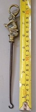 Victorian Brass Witch on a