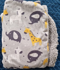Grey Yellow Safari Fleece