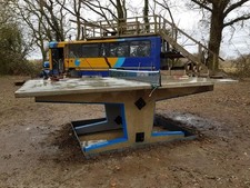 Concrete Ping Pong Table , Wif Waff Table , Table Tennis!