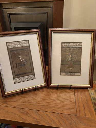 Pair vintage mughal - of,