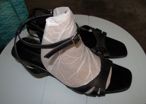 Roberto vianni black heeled - black,