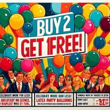 Latex Party Balloons - Decotex Pro Party Balloons