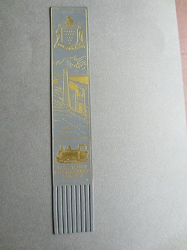Leather bookmark newquay - leather,