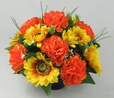 Artificial silk flowers