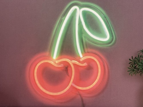 Neon light sign coca cola - neon,