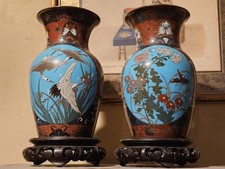 Japanese Cloisonne Enamel Vase