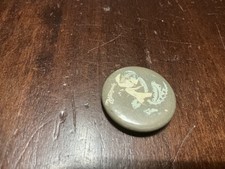OLD VINTAGE WHITESNAKE PIN BADGE WITH FADING THROUGH AGE 