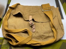 Original British Army WW2 Home Guard Waterproof Canvas Haversack