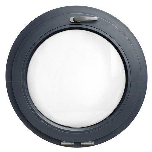 Round window tilt hopper - tilt, upvc