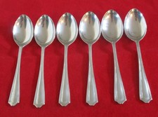 6 Vintage Silver Plated EPNS