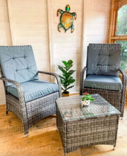Rattan bistro set garden - rattan,