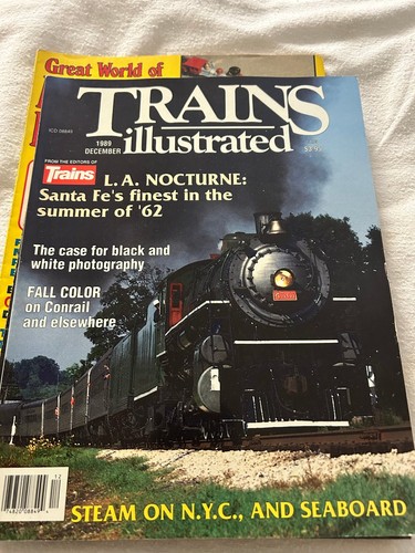 Trains illustrated magazine - trains,