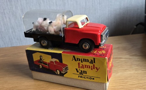 1960s tin plate - tin, animal