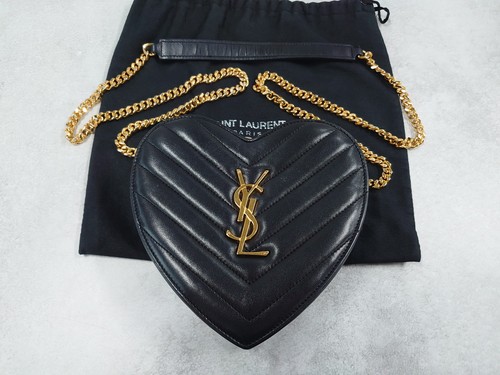 Saint laurent love heart black - love,