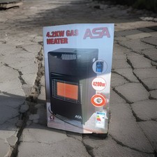 New 4.2Kw Portable Home Heater Butane Fire Calor Gas Cabinet With Regulator Hose