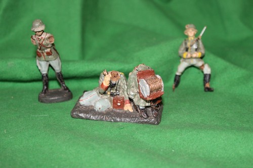 Vintage elastolin ww1 soldiers - vintage,