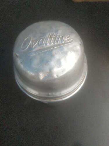 Vintage ovaltine aluminum - vintage,