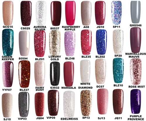 Bluesky gel nail - polish, autumn