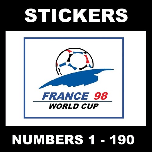 Panini 1998 world cup - panini,