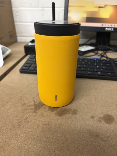Genuine bmw thermo - mug, yellow