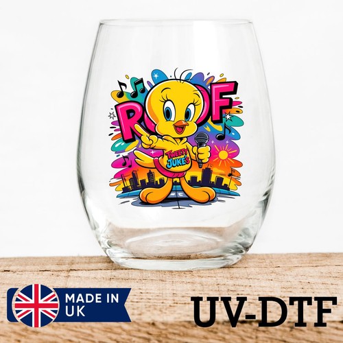 Tweety bird 8pcs dtf - bird, uv