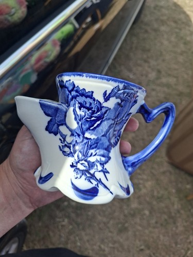 Vintage shaving mug scuttle - shaving,