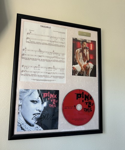 Try this signed framed - p!nk,