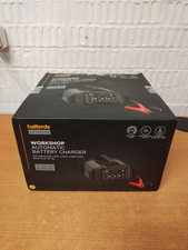 Halfords Fully Automatic Workshop Charger - 190923 open box RRP £105