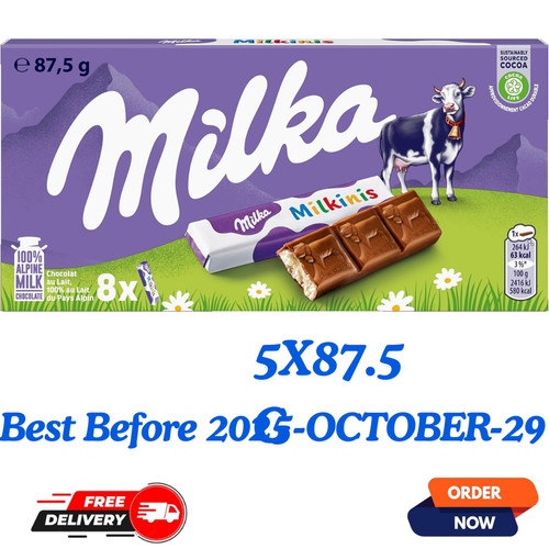 Milka milkinis chocolate bars - milkinis,