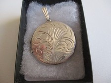 Vintage large engraved opening